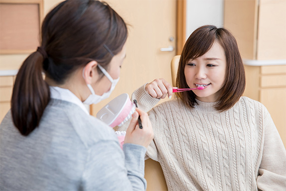 写真：予防治療のイメージ